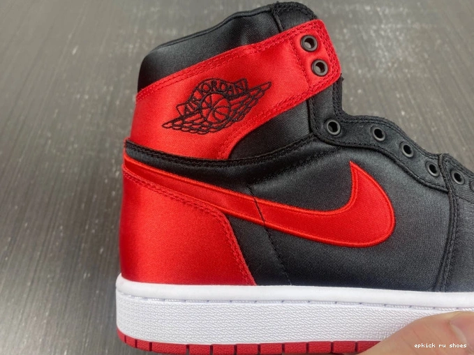 Cheap High Satin 1 FD4810-061 OG WMNS Bred Jordan Air 0806